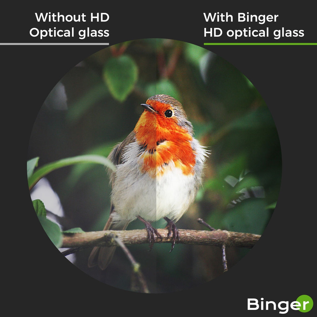 BINGER 10x42 monocular with focusing wheel for adult Birdwatching, hunting