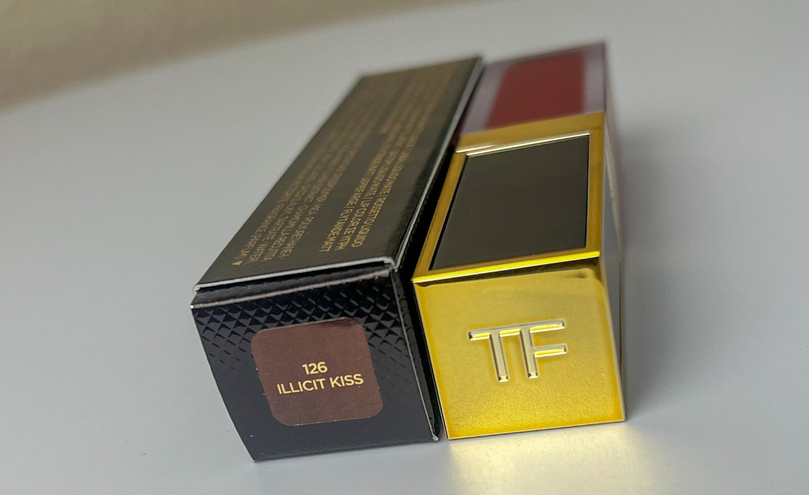 Tom Ford Liquid Lip Luxe Matte 126 ILLICIT KISS - Full Size 0.2 Oz. / 6mL