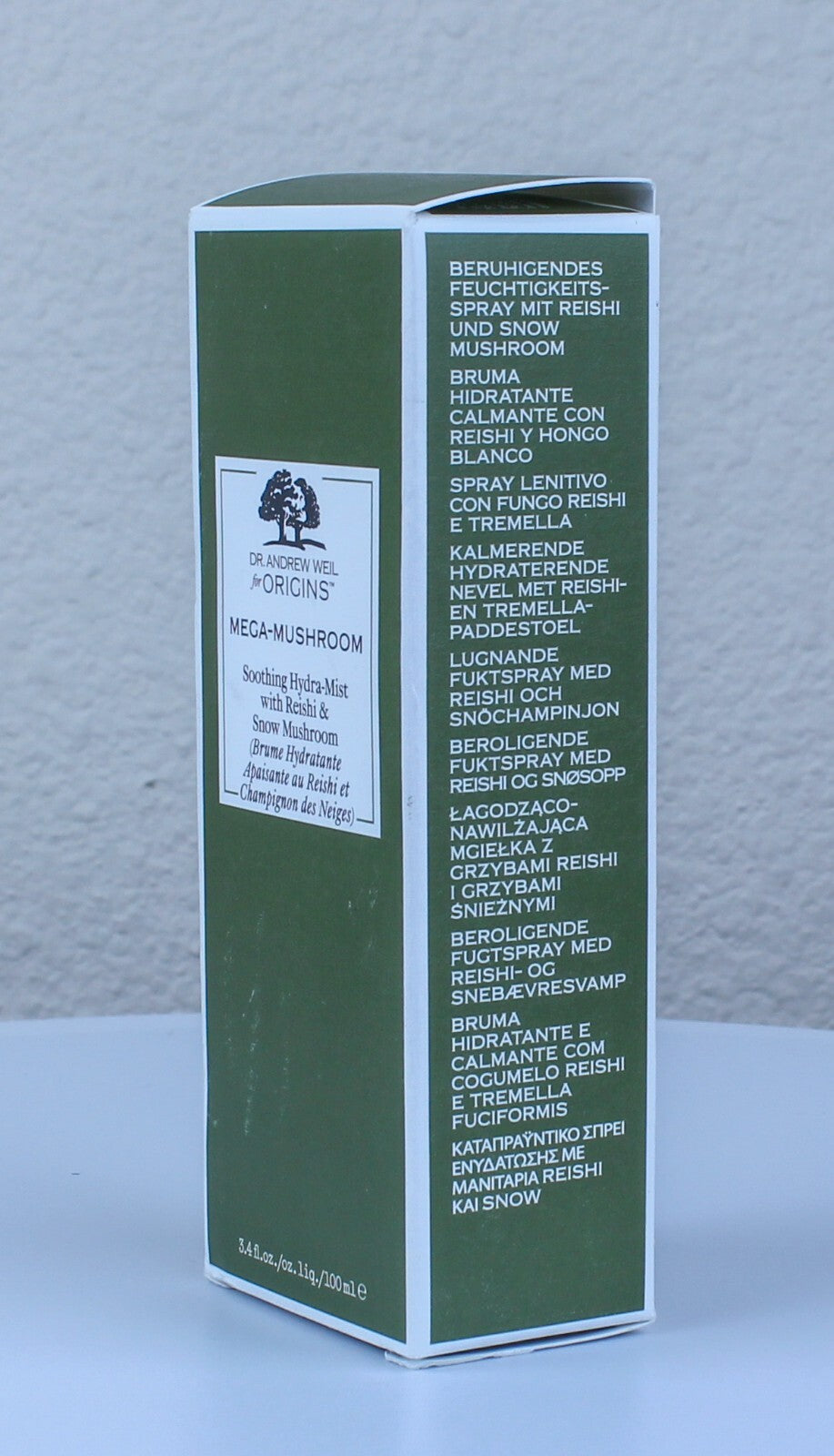 Origins Mega-Mushroom Soothing Hydra-Mist With Reshi & Snow Mushroom 3.4oz NIB