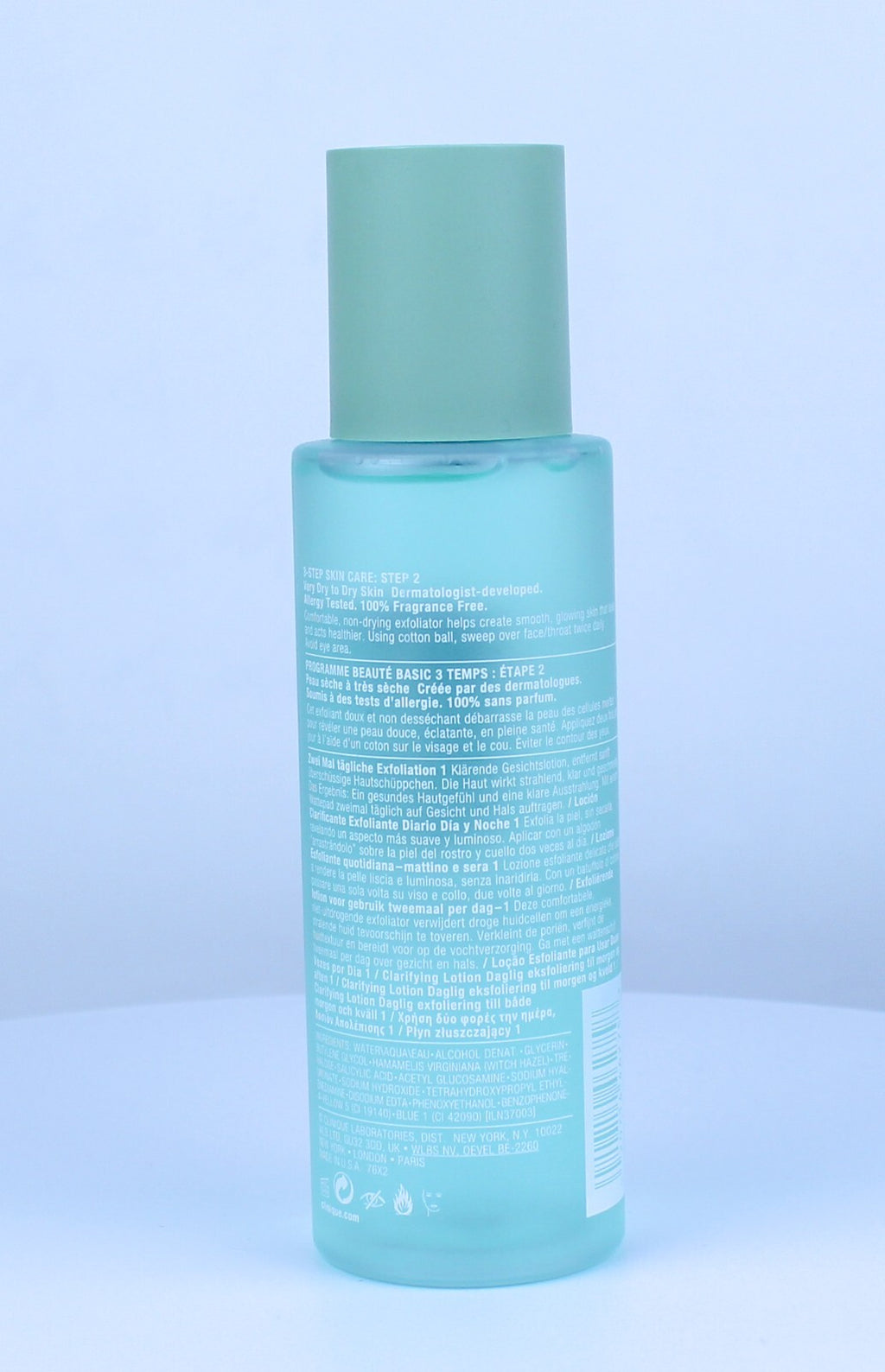 CLINIQUE Clarifying Lotion 1 Twice a Day Exfoliator (6.7oz/200mL) FULL SIZE