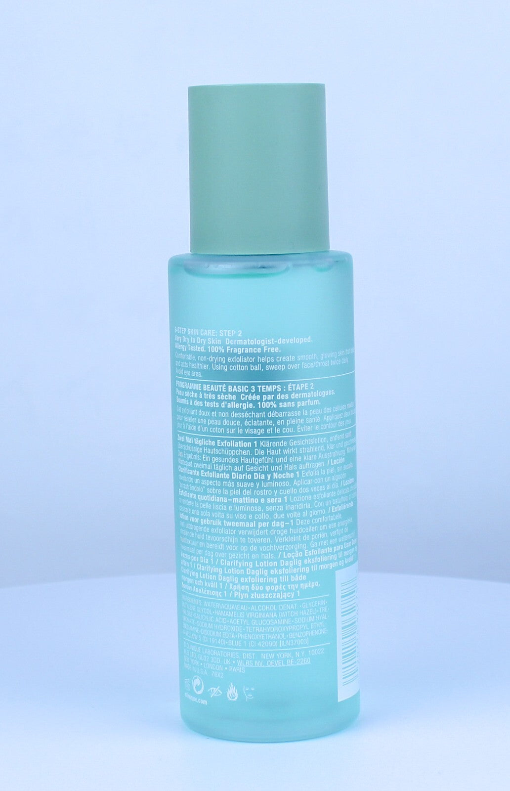 CLINIQUE Clarifying Lotion 1 Twice a Day Exfoliator (6.7oz/200mL) FULL SIZE