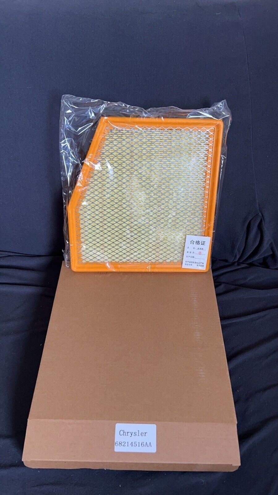 OEM Engine Air Filter for Chrysler Voyager Pacifica Grand Caravan2017-2023A31433