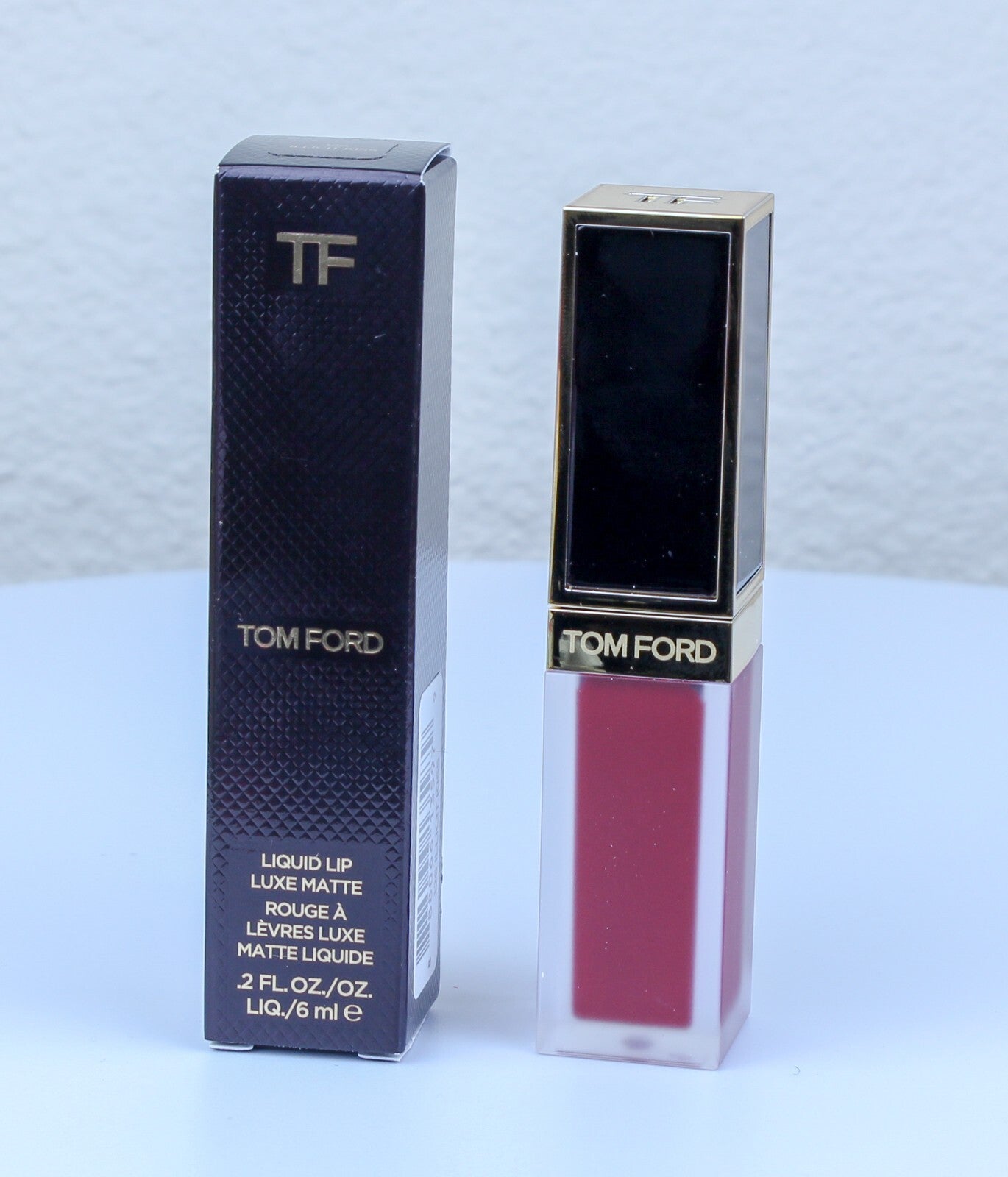 TOM FORD ~ LIQUID LIP LUXE MATTE ~ # 126 ILLICIT KISS ~ .2 OZ