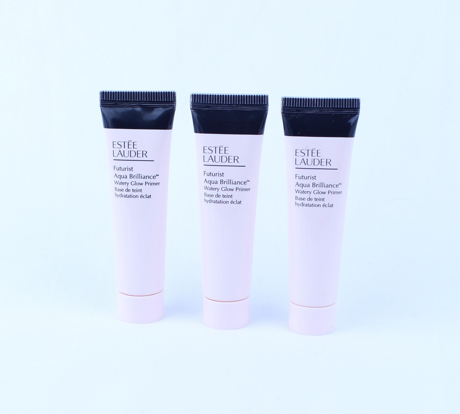 3 x  Estee Lauder Futurist Aqua Brilliance Watery Glow Primer 0.5 oz/15 ml