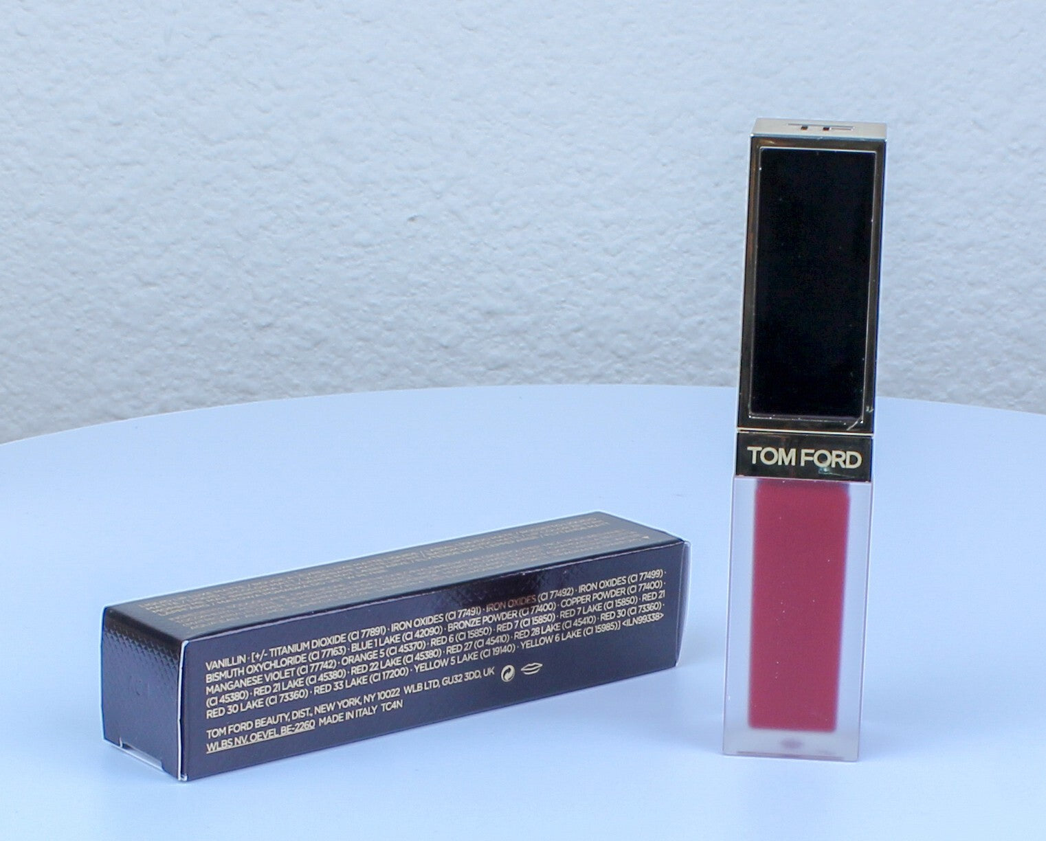 TOM FORD ~ LIQUID LIP LUXE MATTE ~ # 126 ILLICIT KISS ~ .2 OZ