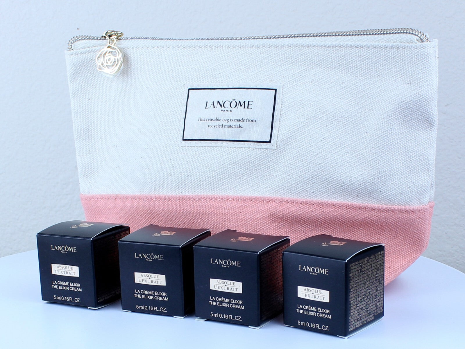4 * Lancome Absolue L'extrait Elixir Cream 5ml/each (=20ml Total) NIB with Bag
