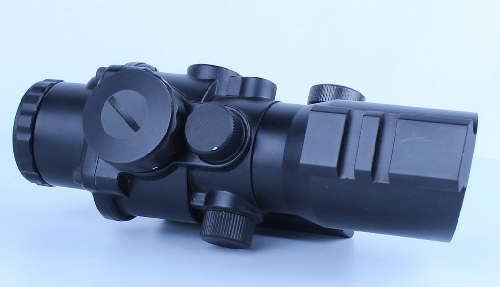 Sniper 4x32 Dual ill. Tactical compact rifle scope  optic sight MOA ¼  Black