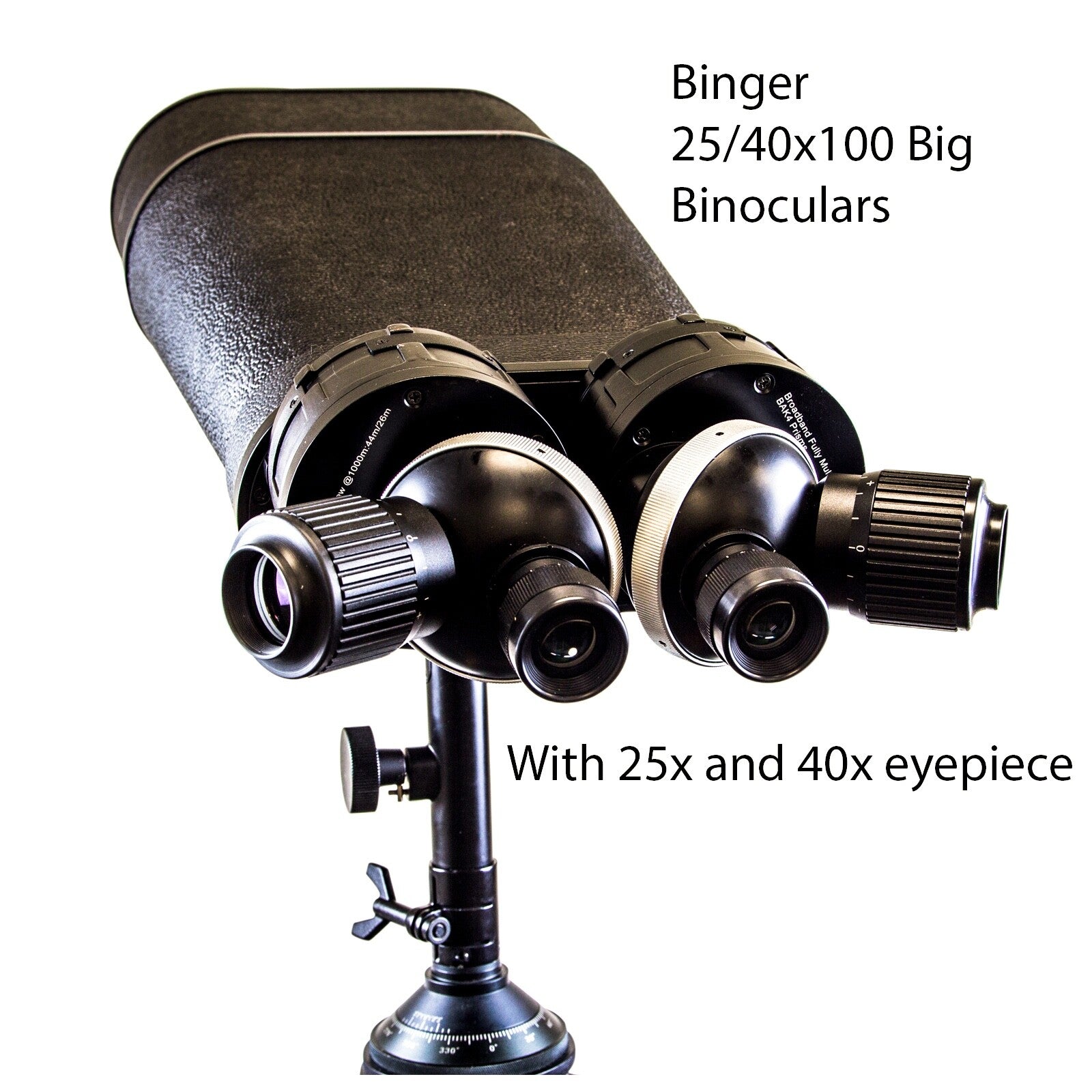 Binger 25/40x100mm Long-Range Observation Binocular 100mm objective 25x and 40x