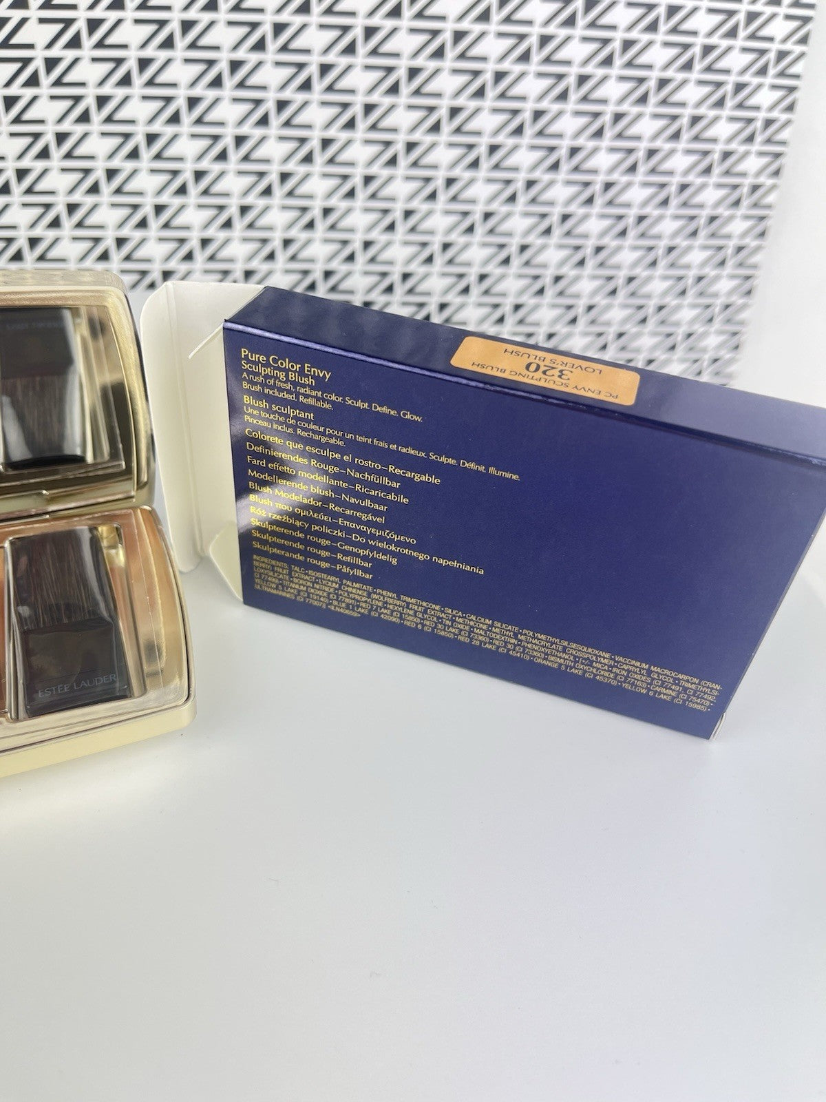 Estee Lauder Pure Color Envy Sculpting Blush 320 Lover's Blush  7g/0.25oz